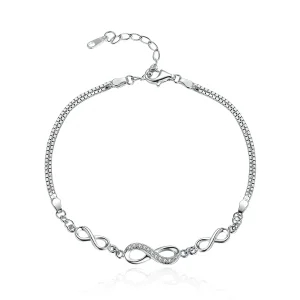 (image for) Silver Endless Elegance Slider Bracelet - PANDORA Style - SCB037
