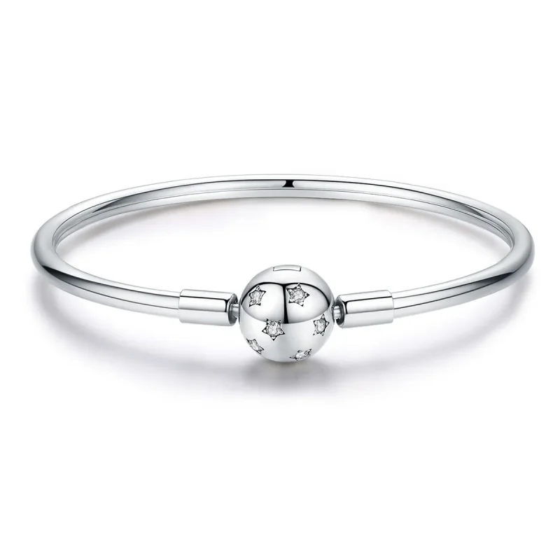 (image for) Silver Galaxy Bangle - PANDORA Style - SCB144 - Product Image
