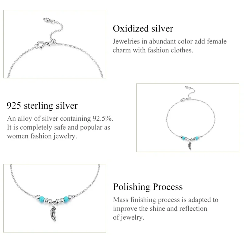 (image for) Silver Mysterous Tribe Chain Slider Bracelet - PANDORA Style - SCB181 - View 6