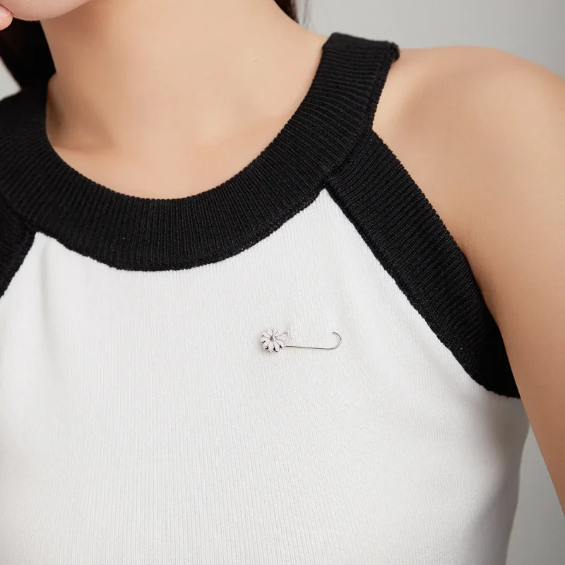 (image for) PANDORA Style Little Daisy Brooch - BSX004 - View 3