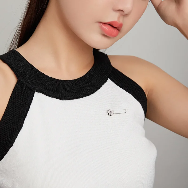 (image for) PANDORA Style Little Daisy Brooch - BSX004 - View 11