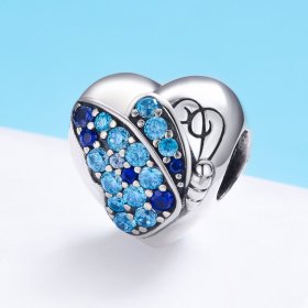 Pandora Style Silver Charm, Love of Butterfly - SCC653
