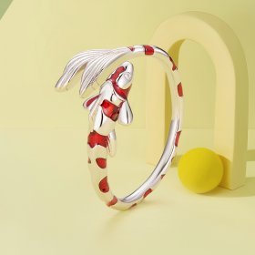 Pandora Style Koi Open Ring - BSR474-E