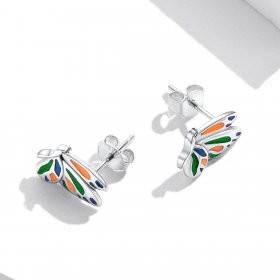 PANDORA Style Brilliant Butterfly Stud Earrings - SCE1359