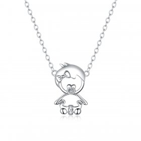 Silver Baby Necklace - PANDORA Style - SCN368
