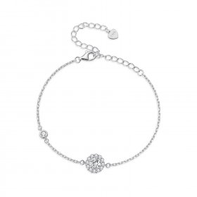 Pandora Style One Carat Simple Bracelet with One Certificate - MSB007