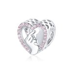 Pandora Style Silver Charm, Finger Heart - SCC1690
