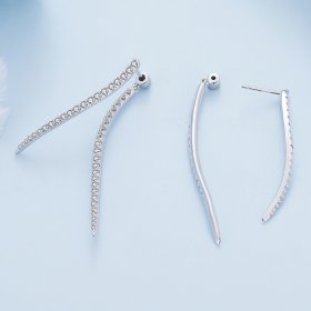 Pandora Style Smart Tassel Long Stud Earrings - YIE227
