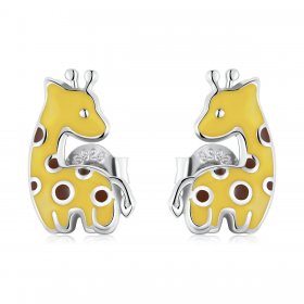 PANDORA Style Giraffe Stud Earrings - BSE586