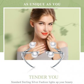 Silver Tender You Stud Earrings - PANDORA Style - SCE306