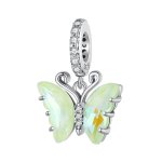 Pandora Style Green Aurora Butterfly Dangle - SCC2305-GN