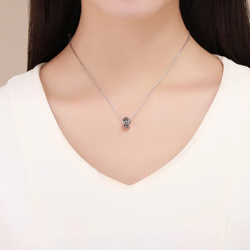 (image for) Pandora Compatible Silver Daisy Spacer - SCC1118 - View 4