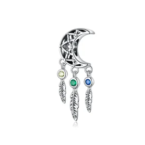 (image for) Pandora Compatible Silver Dreamcatcher Dangle - SCC1232