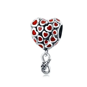 (image for) Pandora Compatible Silver Endlesslovw Dangle Charm - SCC1180