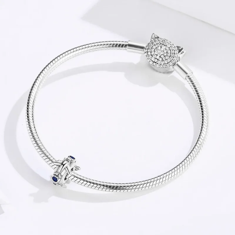 (image for) Pandora Compatible Silver Faraway Spacer - SCC1235 - View 3