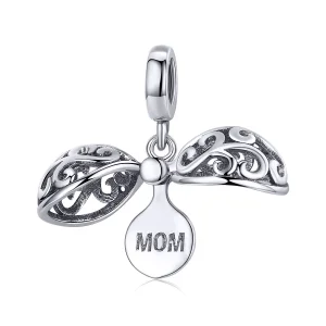 (image for) Pandora Compatible Silver Gartitude For Mom Dangle - SCC1008