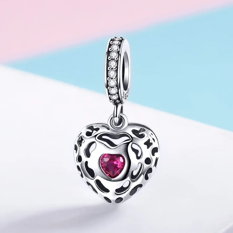 (image for) Pandora Compatible Silver Happiness Dangle - SCC1007 - View 3