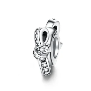 (image for) Pandora Compatible Silver Knot Spacer - SCC1234