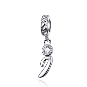 (image for) Pandora Compatible Silver Letter I Dangle - SCC1183-I