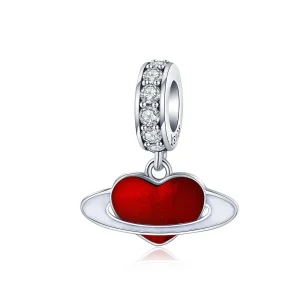 (image for) Pandora Compatible Silver Love Planet Dangle - SCC1165