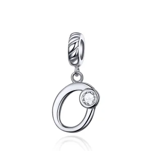 (image for) Pandora Compatible Silver Number 0 Dangle - SCC1183-O
