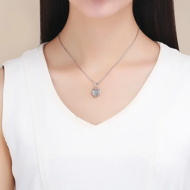 (image for) Pandora Compatible Silver Palpitation Dangle Charm - SCC1126 - View 9