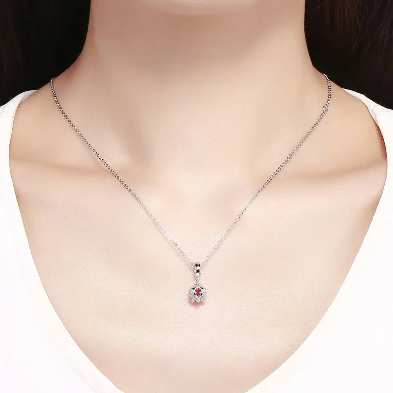 (image for) Pandora Compatible Silver Story of Tulip Dangle - SCC1027 - View 5