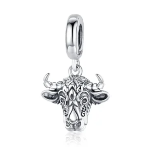 (image for) Pandora Compatible Silver Tauren Dangle Charm - SCC1316