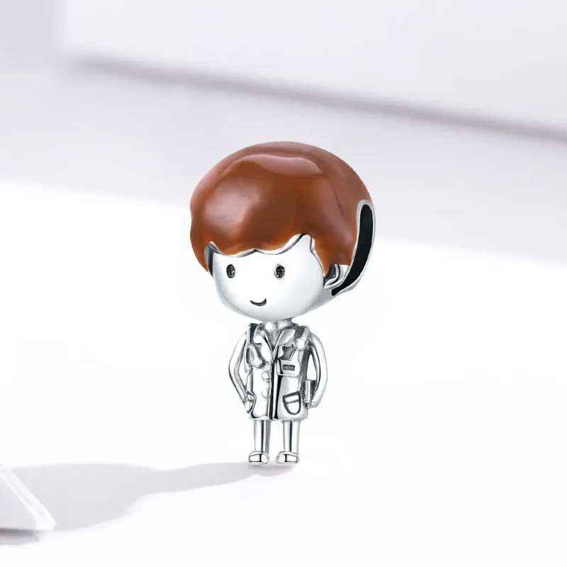 (image for) PANDORA Style Angel In White Charm - SCC1549 - View 3