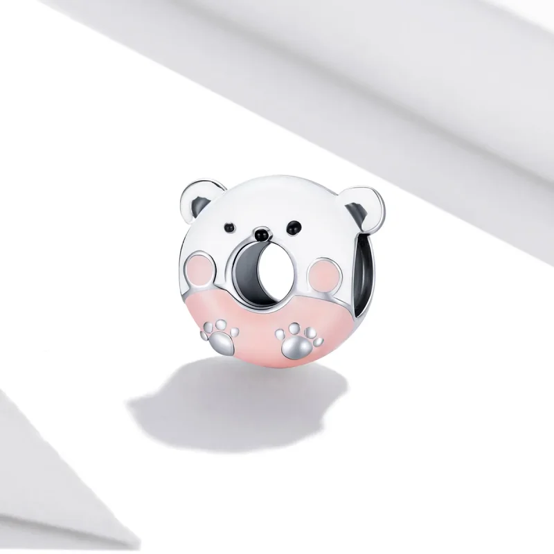 (image for) PANDORA Style Bear Donuts Charm - SCC1876 - View 2