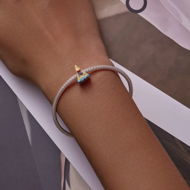 (image for) PANDORA Style Bear Rainbow Cake Charm - SCC2199 - View 6