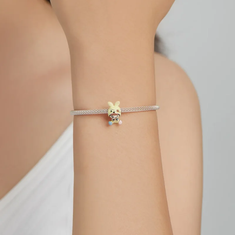 (image for) PANDORA Style Bunny Doll Charm - SCC1940 - View 5