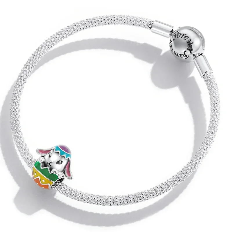 (image for) PANDORA Style Bunny Eggs Charm - SCC2117 - View 3