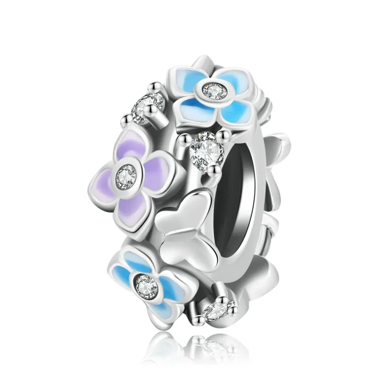 (image for) PANDORA Style Butterfly Love Flower Charm - SCC2063 - Product Image