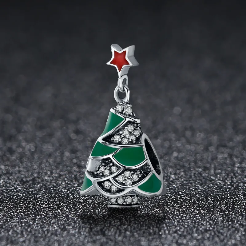 (image for) PANDORA Style Christmas Tree Charm - SCC307 - View 2