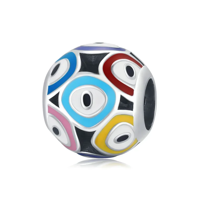 (image for) PANDORA Style Colorful Devil Eye Charm - BSC585 - Product Image