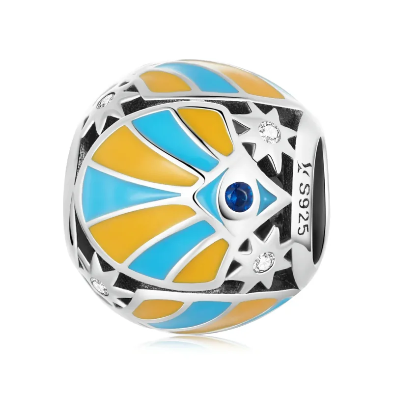 (image for) PANDORA Style Contrasting Color of Mans Star Eyes Charm - SCC2201 - Product Image