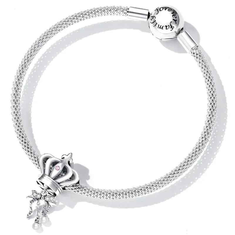 (image for) PANDORA Style Crown Bow Charm - SCC2259 - View 6