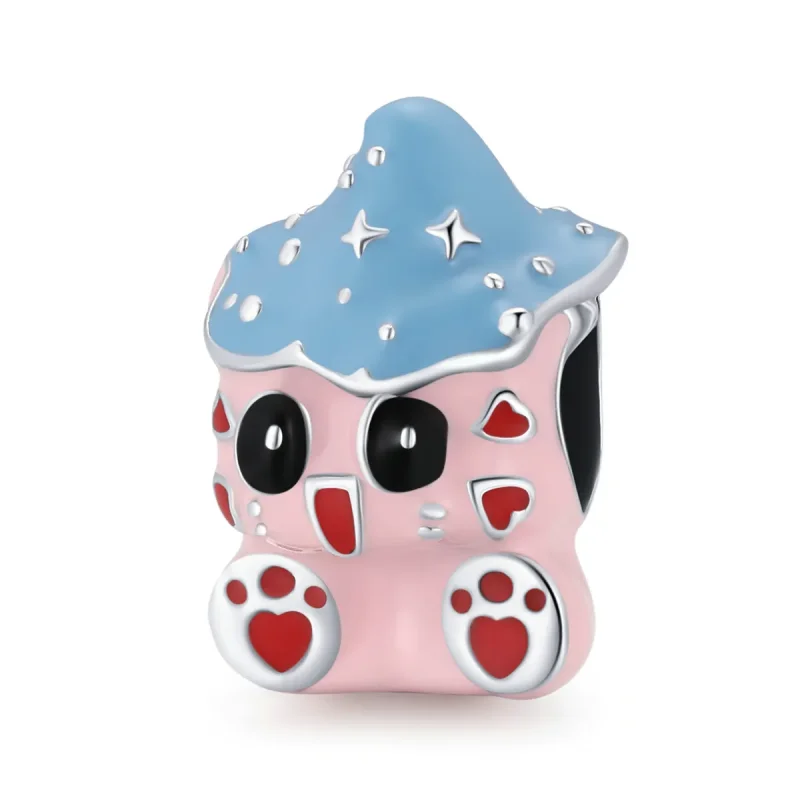 (image for) PANDORA Style Cute Cat Doll Charm - SCC1939 - Product Image