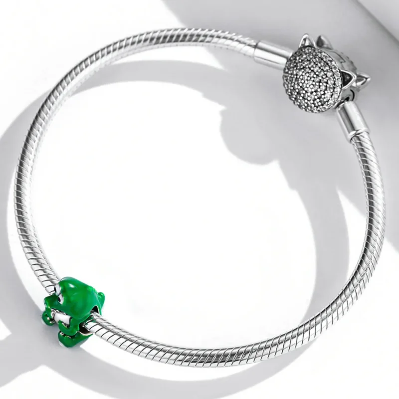 (image for) PANDORA Style Cute Crocodile Charm - SCC2008 - View 3