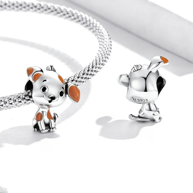 (image for) PANDORA Style Cute Puppy Charm - SCC2159 - View 4