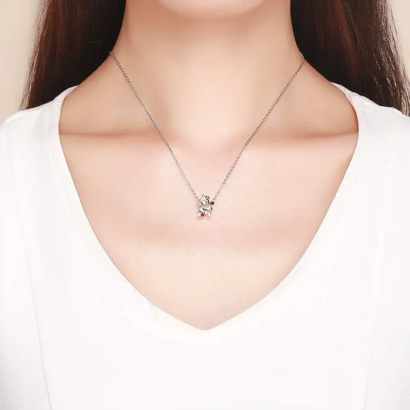 (image for) PANDORA Style Cute Unicorn Charm - BSC041 - View 5