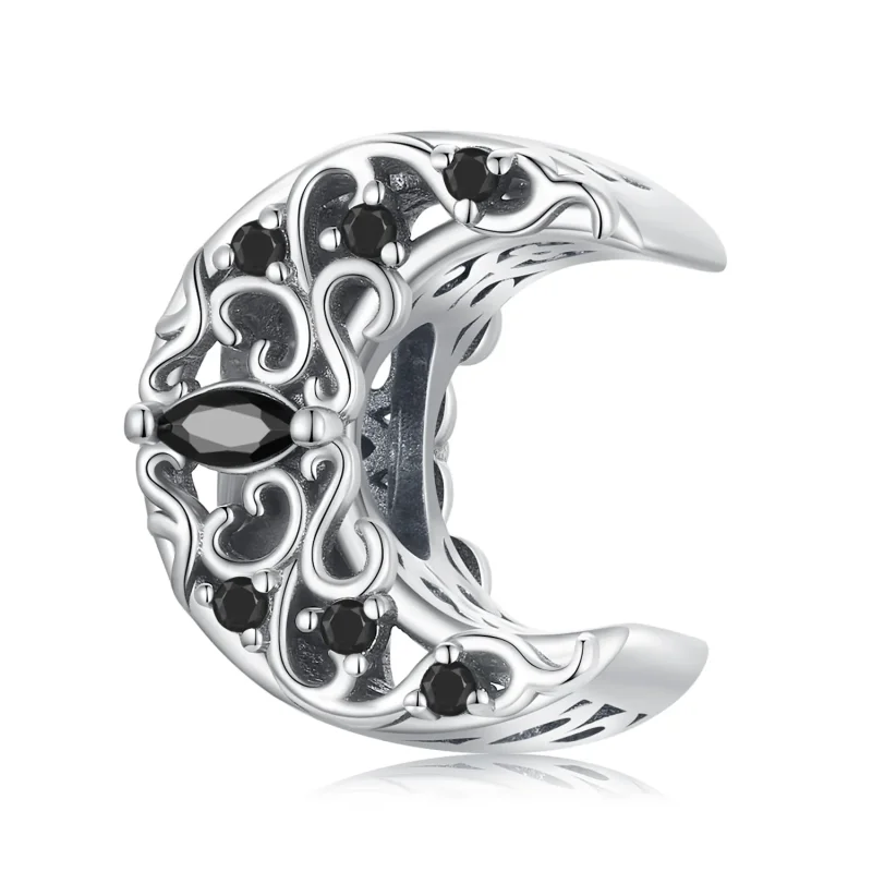 (image for) PANDORA Style Dark Night Moon Charm - SCC2370 - Product Image