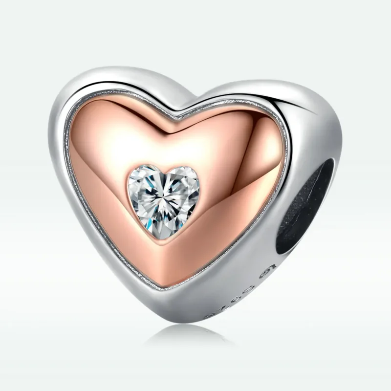 (image for) PANDORA Style Double Color Love Charm - BSC566 - Product Image