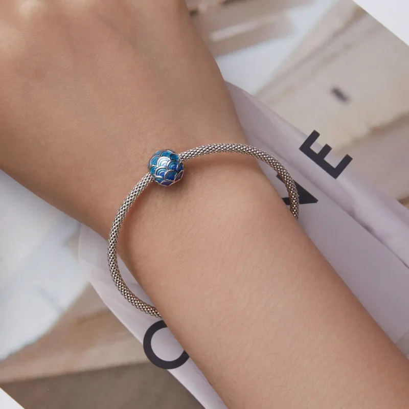 (image for) PANDORA Style Dragon Scales Charm - BSC683 - View 6