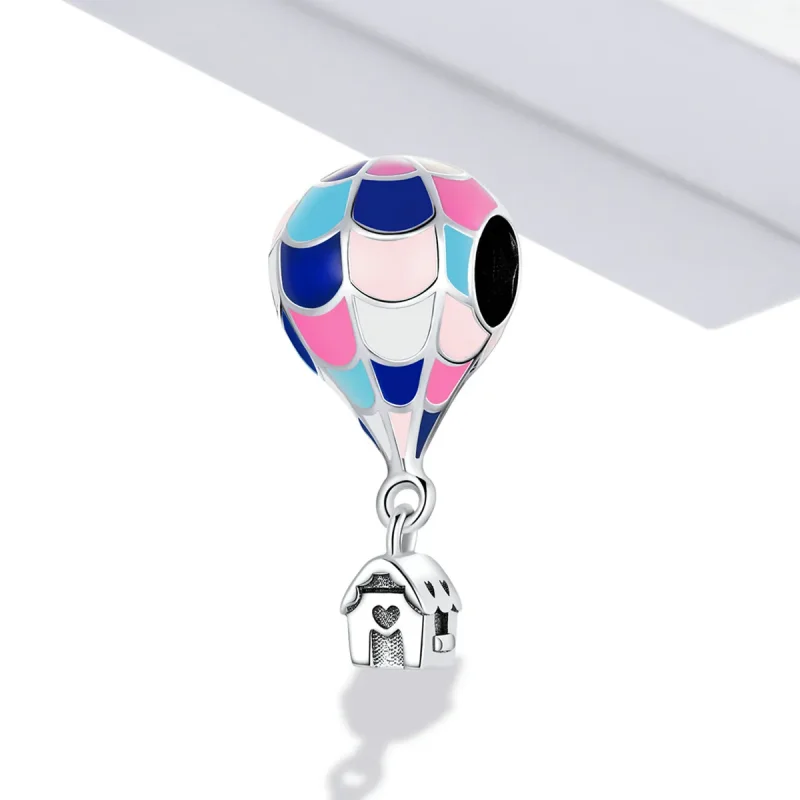 (image for) PANDORA Style Dream Hot Air Balloon Charm - BSC545 - View 2
