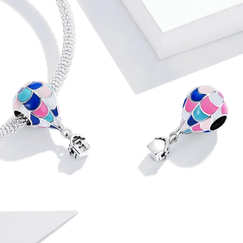 (image for) PANDORA Style Dream Hot Air Balloon Charm - BSC545 - View 4