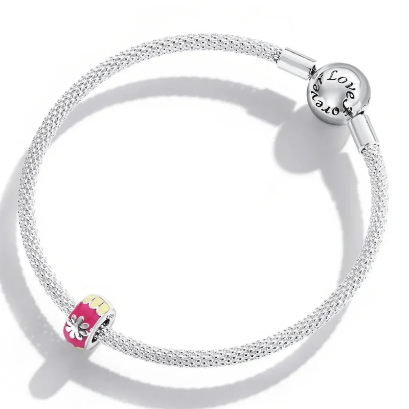 (image for) PANDORA Style Easter Flowers Safety Chain - SCC2120 - View 3