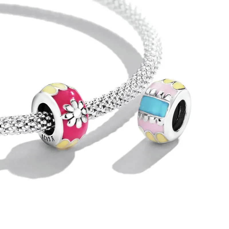 (image for) PANDORA Style Easter Flowers Safety Chain - SCC2120 - View 4