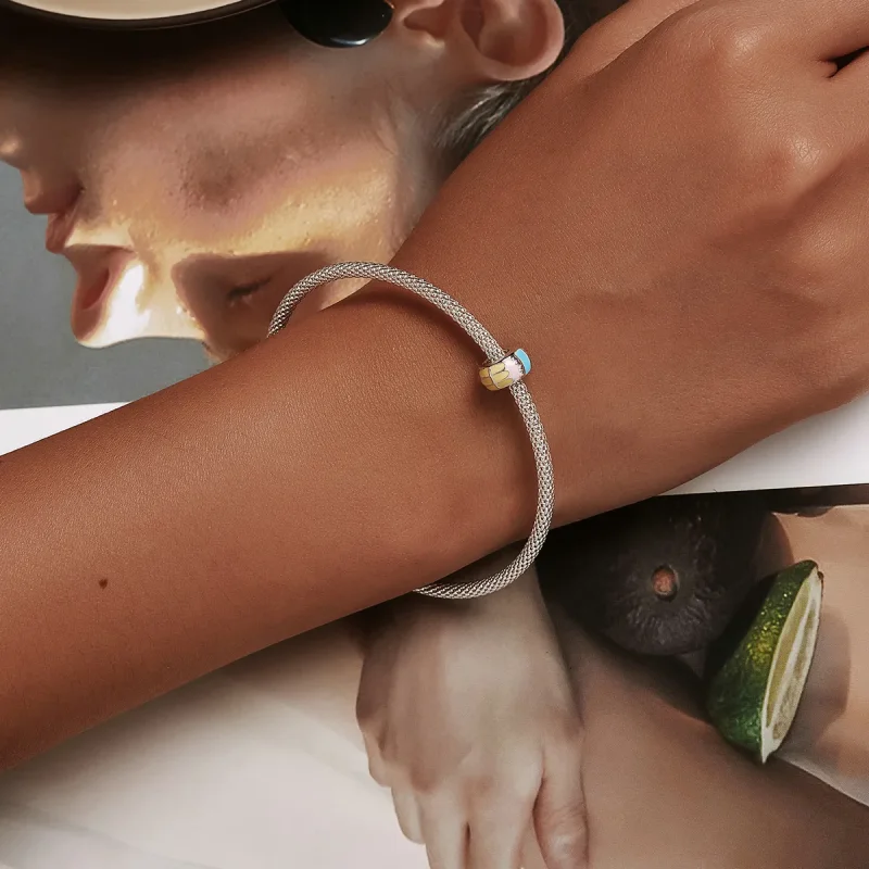 (image for) PANDORA Style Easter Flowers Safety Chain - SCC2120 - View 6